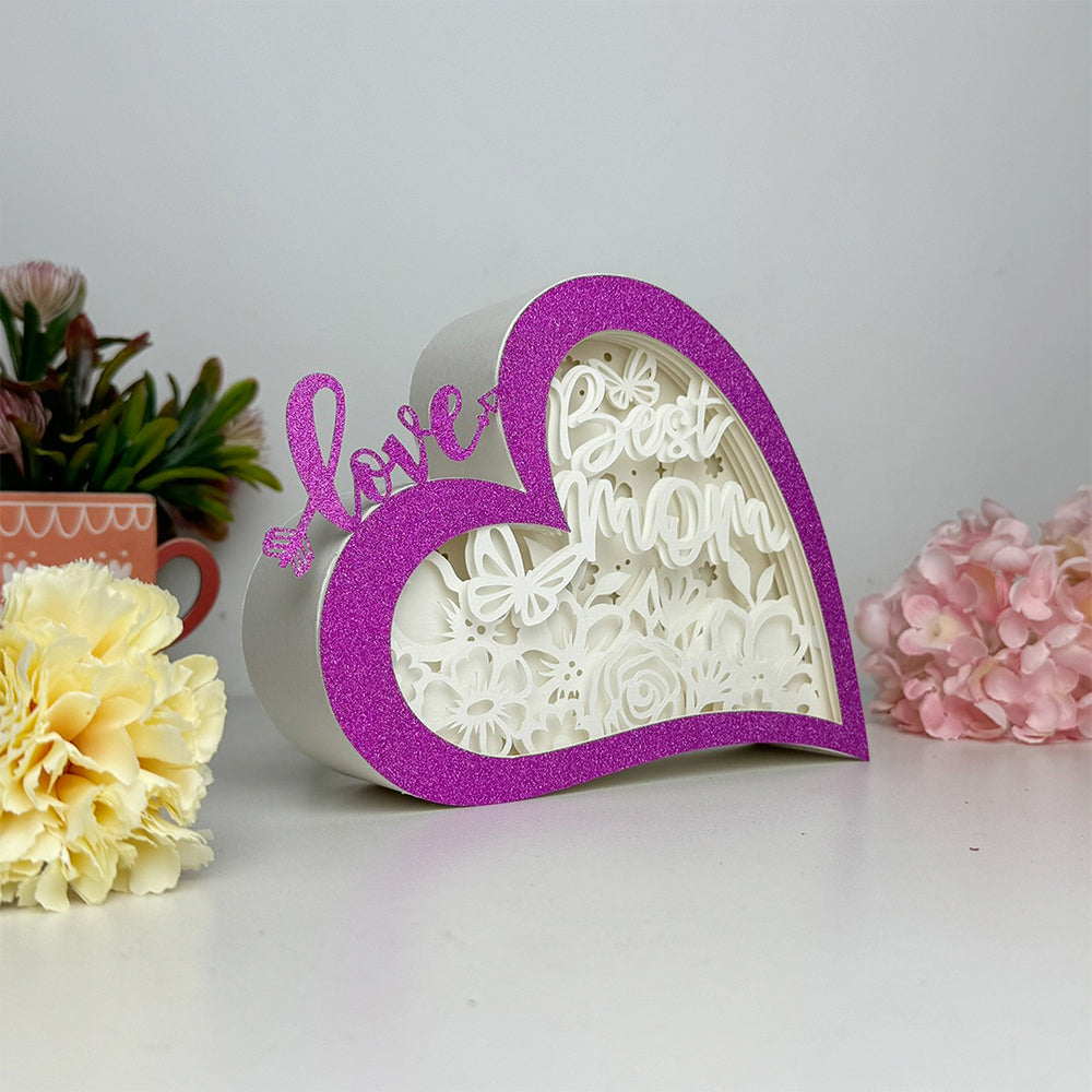 Best Mom – 3D Love Box File - Cricut File - VEKTOR KRAFT