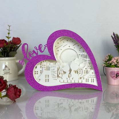 Cat Love – 3D Love Box File - Cricut File - VEKTOR KRAFT