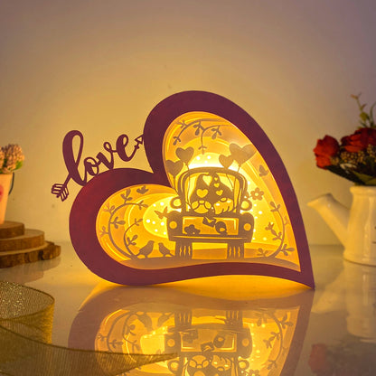 Gnome Love – 3D Love Box File - Cricut File - VEKTOR KRAFT