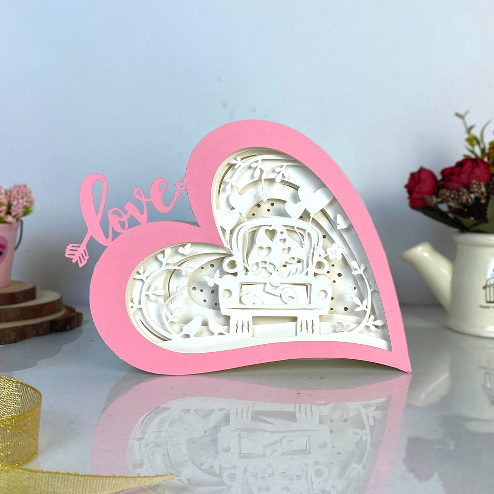 Gnome Love – 3D Love Box File - Cricut File - VEKTOR KRAFT