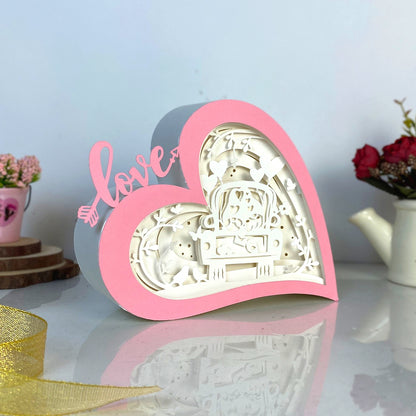Gnome Love – 3D Love Box File - Cricut File - VEKTOR KRAFT