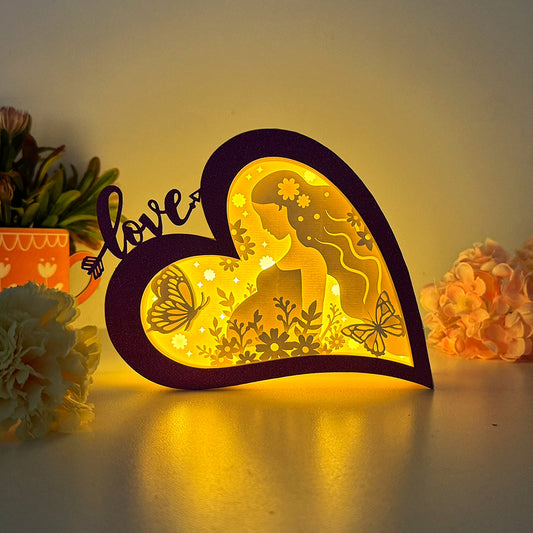 Pregnancy Mother – 3D Love Box File - Cricut File - VEKTOR KRAFT