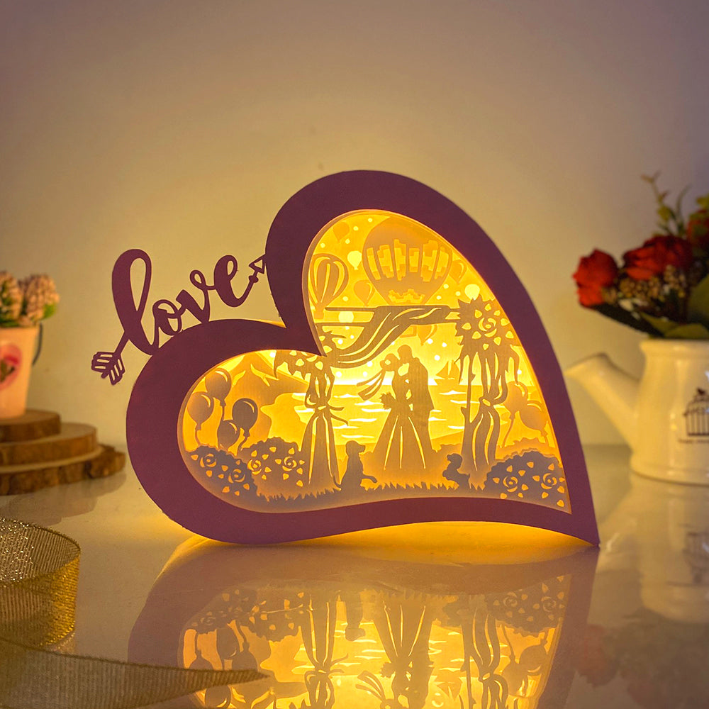 Wedding – 3D Love Box File - Cricut File - VEKTOR KRAFT