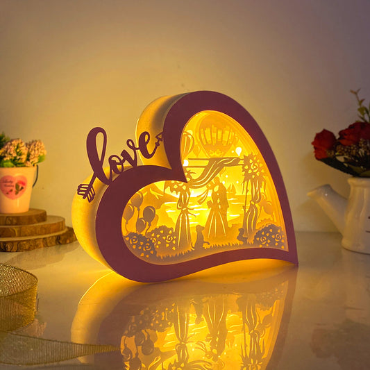 Wedding – 3D Love Box File - Cricut File - VEKTOR KRAFT
