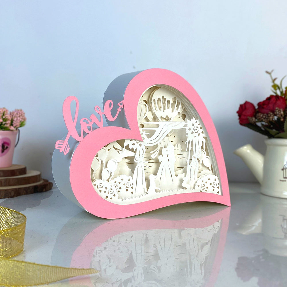 Wedding – 3D Love Box File - Cricut File - VEKTOR KRAFT