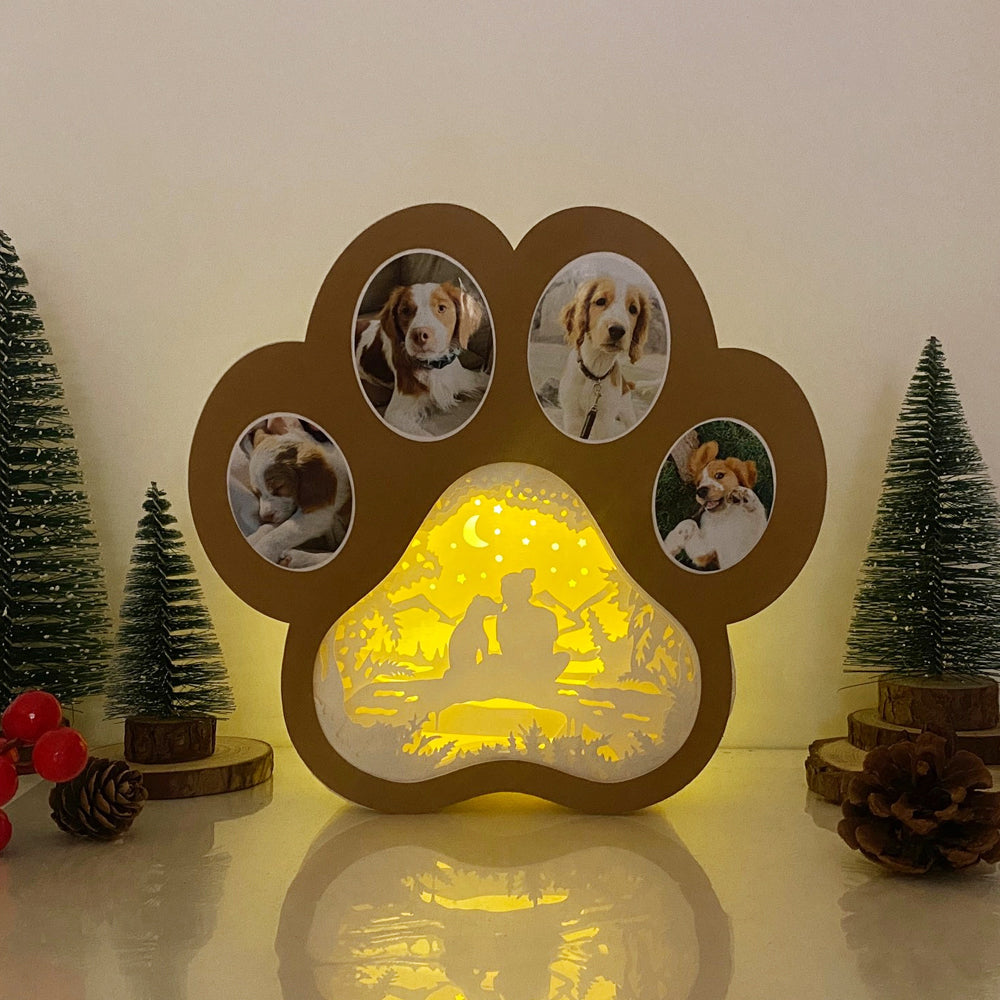 Love Dog 2 – 3D Box SVG File for Cricut & Silhouette