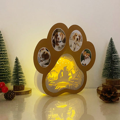 Love Dog 2 – 3D Box SVG File for Cricut & Silhouette