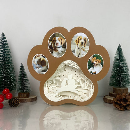 Love Dog 2 – 3D Box SVG File for Cricut & Silhouette