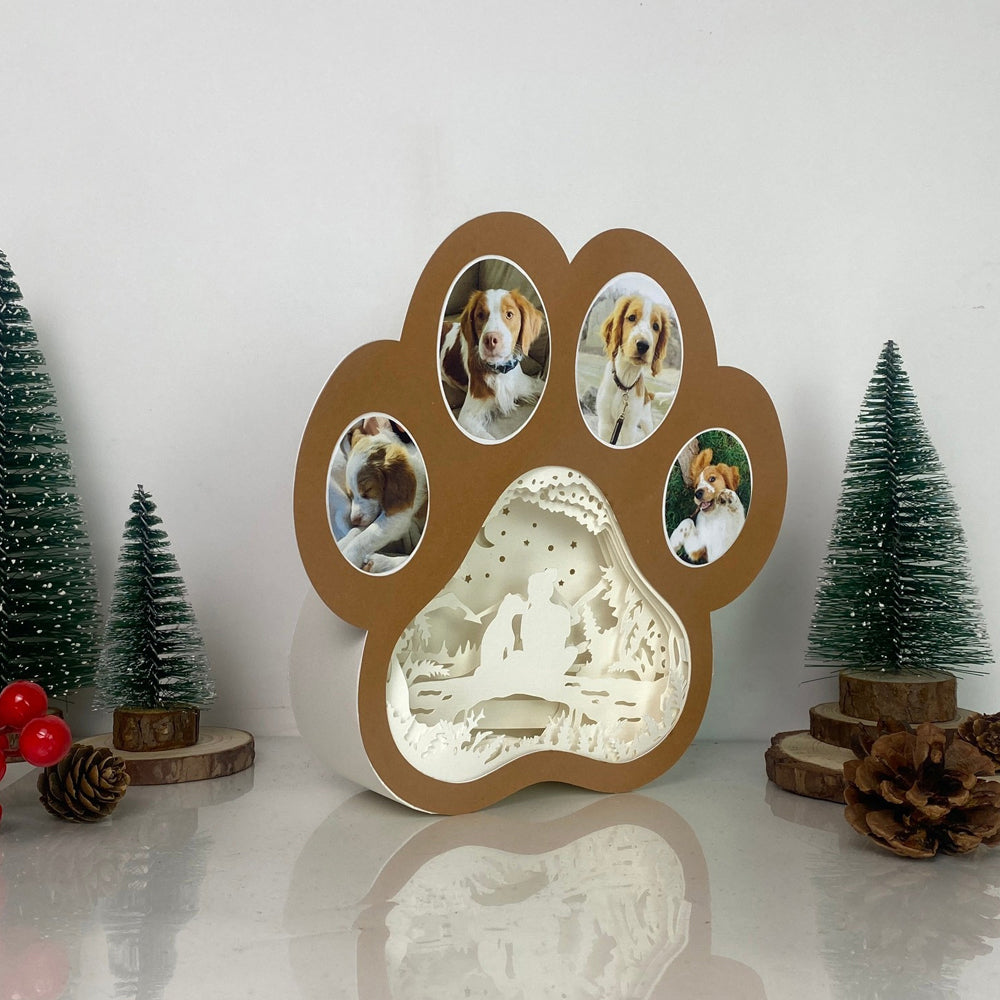 Love Dog 2 – 3D Box SVG File for Cricut & Silhouette