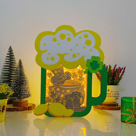 Lucky Beer – 3D Lucky Beer Box File - Cricut File - VEKTOR KRAFT