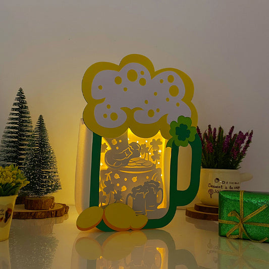 Lucky Beer – 3D Lucky Beer Box File - Cricut File - VEKTOR KRAFT