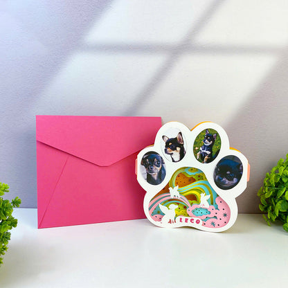 Memorial Pet Dog – 3D Pop-Up Card SVG File for Cricut & Silhouette