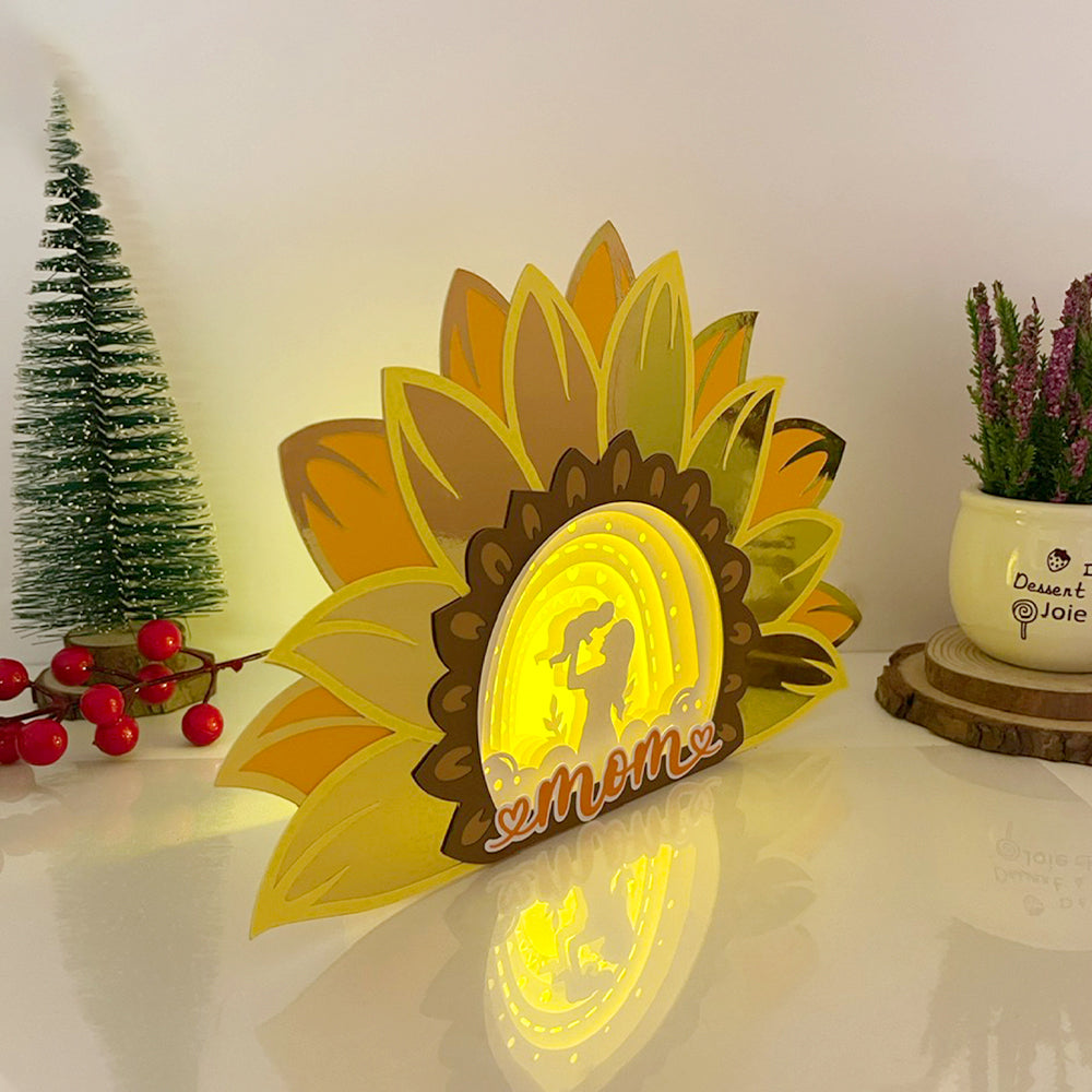 Mom 2 – 3D Mom Box  File - Cricut File - VEKTOR KRAFT