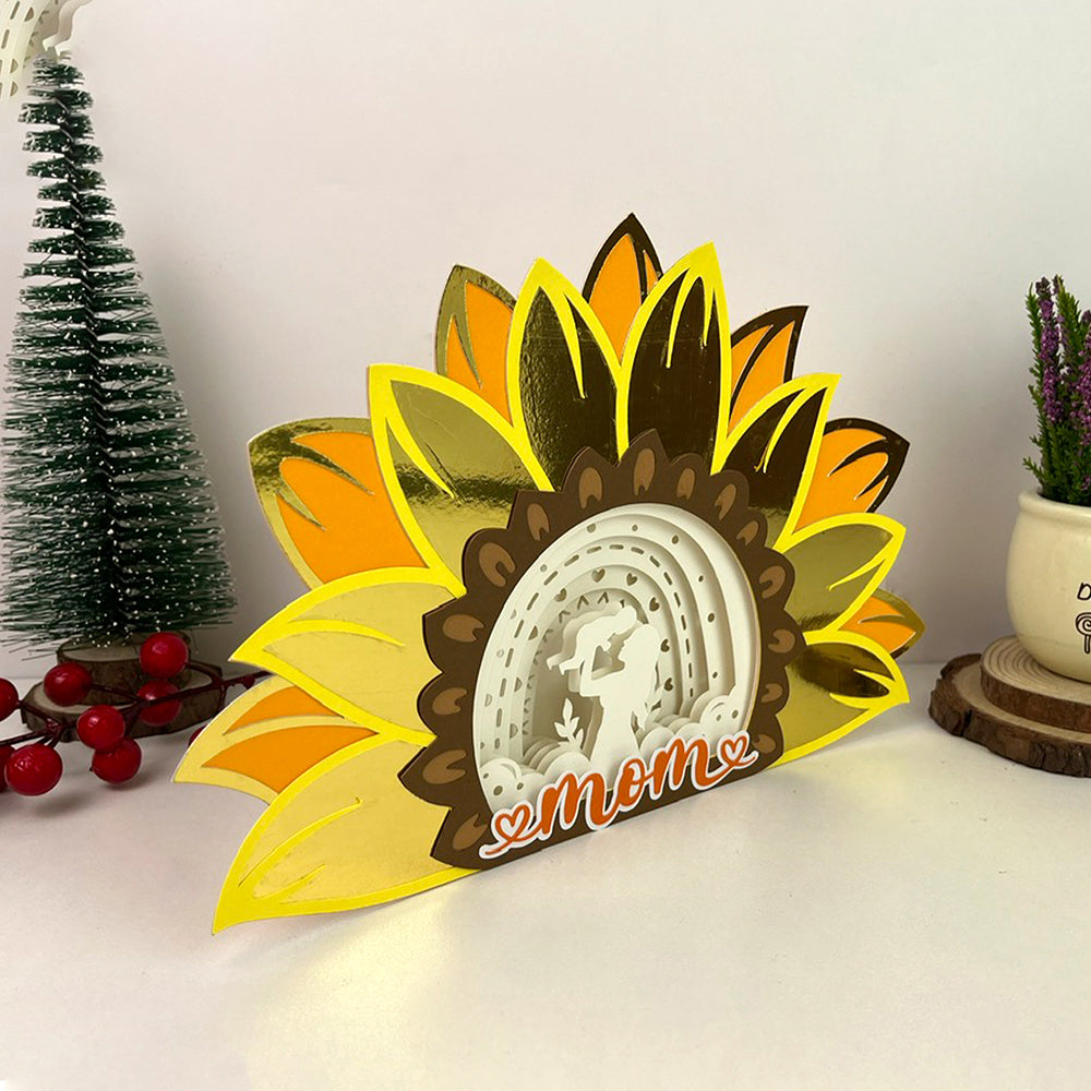 Mom 2 – 3D Mom Box  File - Cricut File - VEKTOR KRAFT