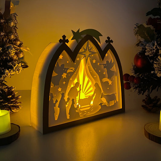 Nativity 2 – 3D Box SVG File for Cricut & Silhouette
