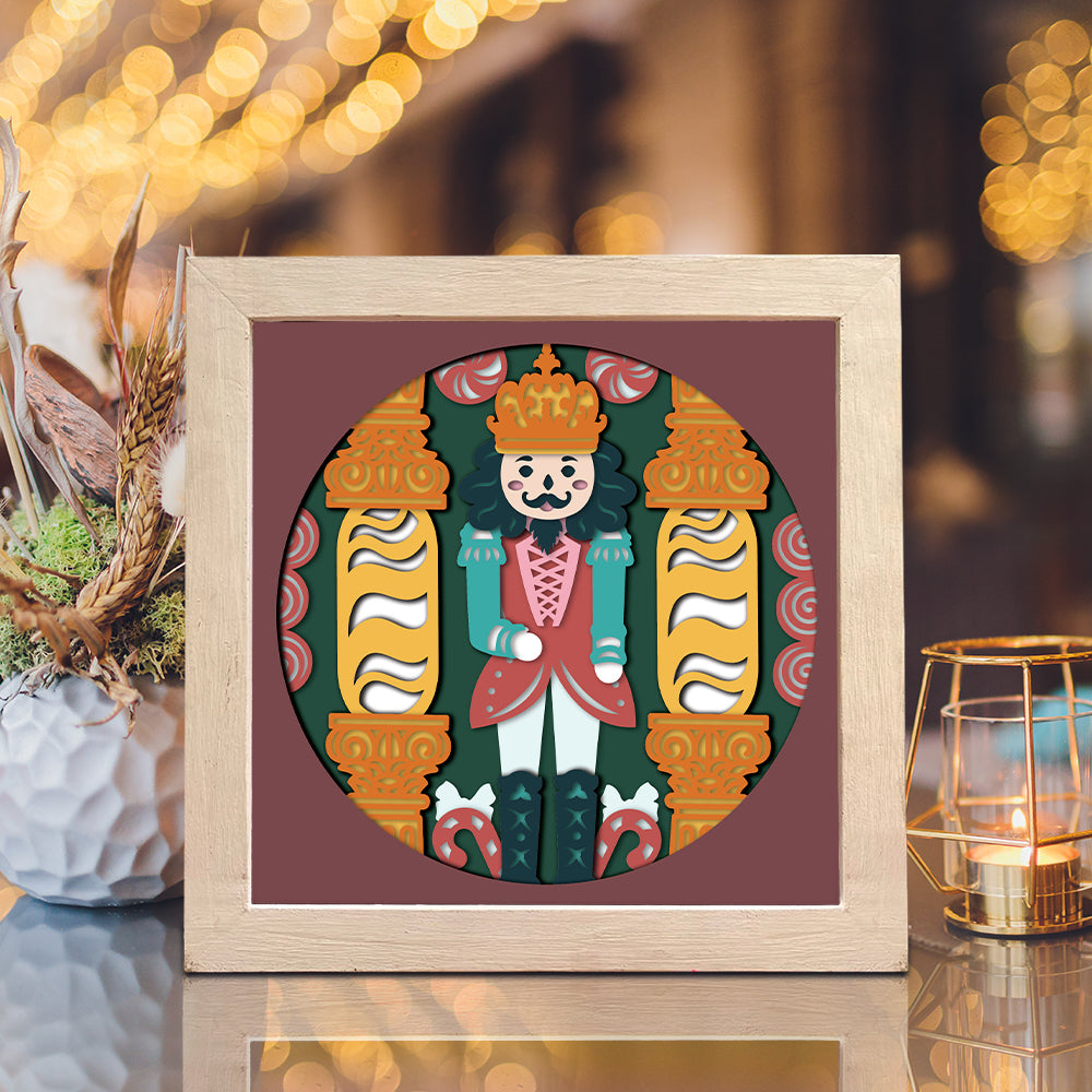 Nutcracker 2 – 3D Shadow Box SVG File for Cricut & Silhouette