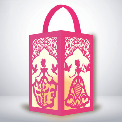 Princess - 3D Paper Lantern File 1  - Cricut File  - VEKTOR KRAFT