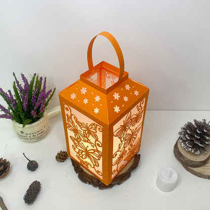 Butterfly - 3D Paper Lantern File 2  - Cricut File  - VEKTOR KRAFT