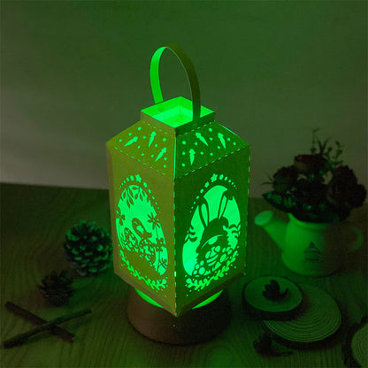 Easter 1 - 3D Paper Lantern File 2  - Cricut File  - VEKTOR KRAFT