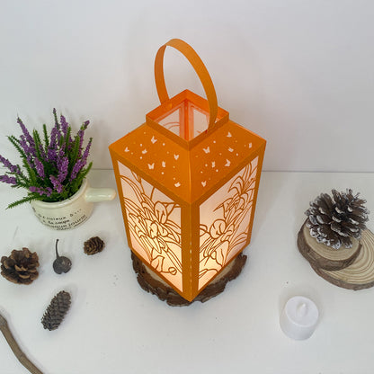 Lily - 3D Paper Lantern File 2  - Cricut File  - VEKTOR KRAFT