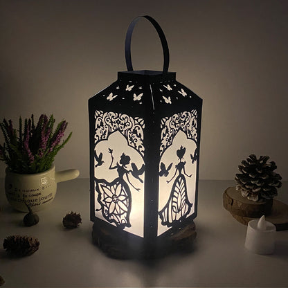 Princess - 3D Paper Lantern File 2  - Cricut File  - VEKTOR KRAFT