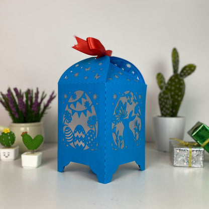 Bunny Easter 2 - 3D Paper Lantern File 3  - Cricut File  - VEKTOR KRAFT