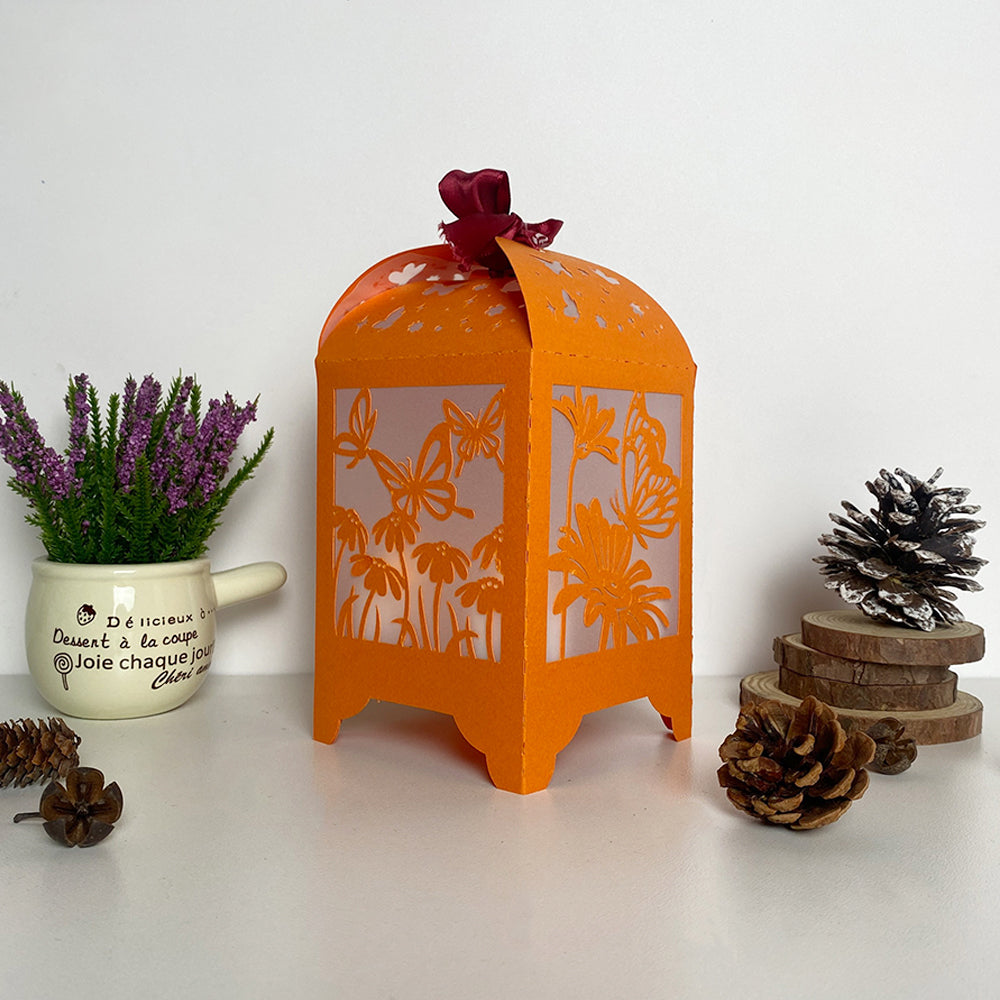 Butterfly - 3D Paper Lantern File 3  - Cricut File  - VEKTOR KRAFT