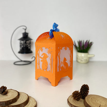 Christmas 1 - 3D Paper Lantern File 3  - Cricut File  - VEKTOR KRAFT