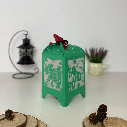 Christmas 2 - 3D Paper Lantern File 3  - Cricut File  - VEKTOR KRAFT
