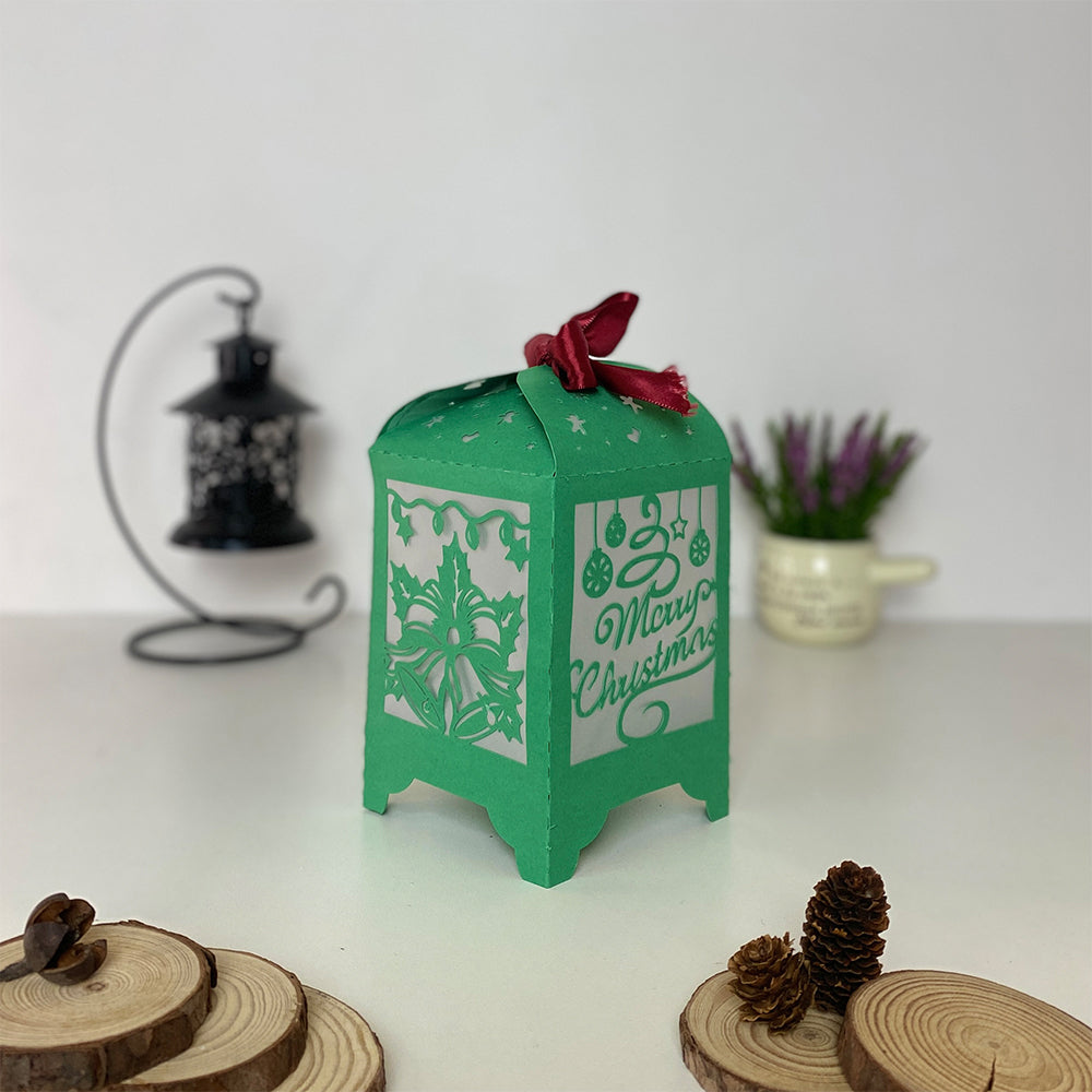 Christmas 2 - 3D Paper Lantern File 3  - Cricut File  - VEKTOR KRAFT
