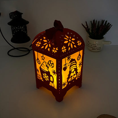 Christmas 3 - 3D Paper Lantern File 3  - Cricut File  - VEKTOR KRAFT