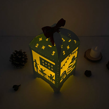 Classroom - 3D Paper Lantern File 3  - Cricut File  - VEKTOR KRAFT