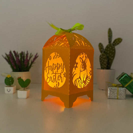 Easter - 3D Paper Lantern File 3  - Cricut File  - VEKTOR KRAFT