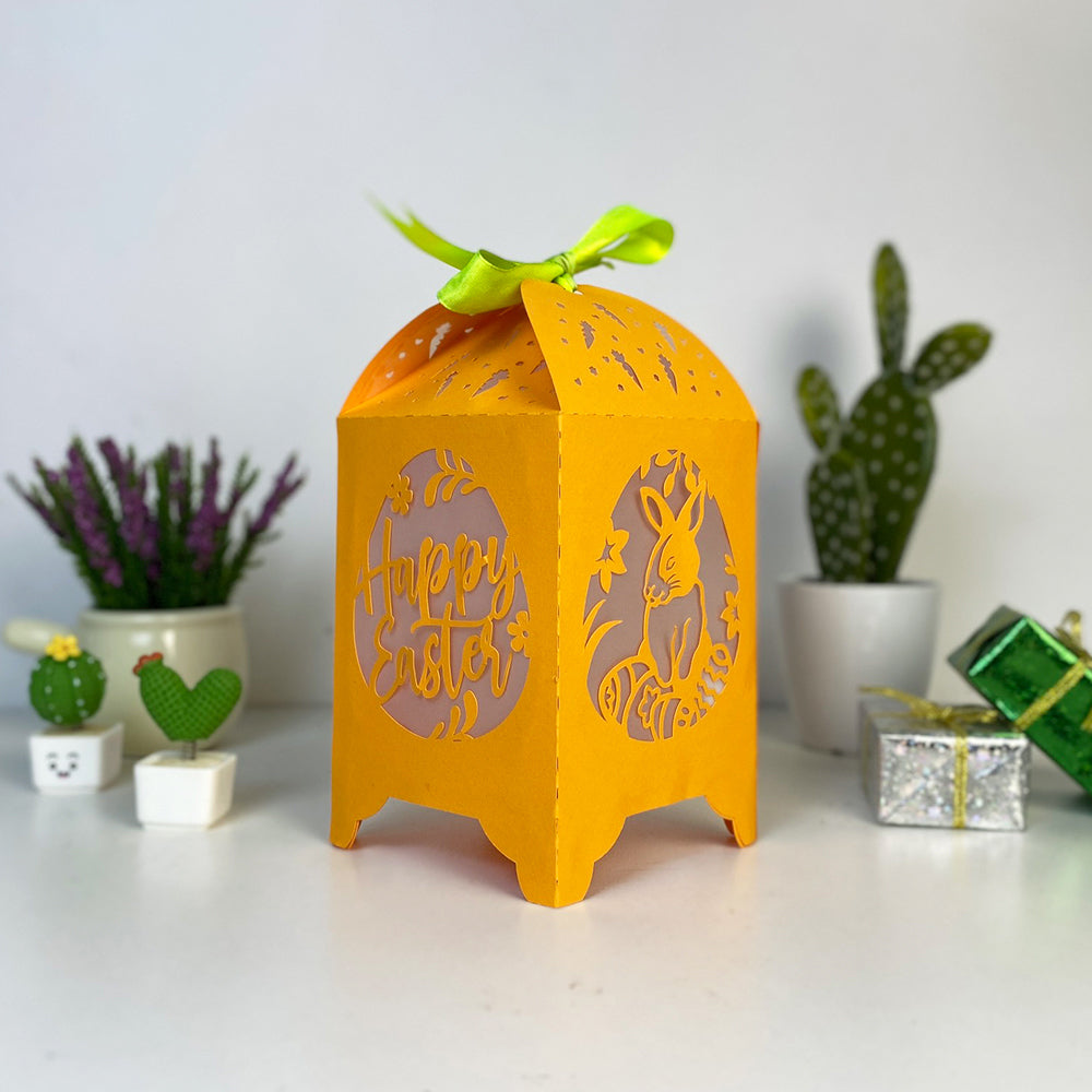 Easter - 3D Paper Lantern File 3  - Cricut File  - VEKTOR KRAFT