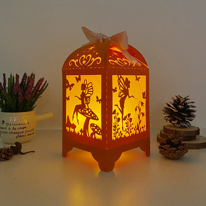 Fairy - 3D Paper Lantern File 3  - Cricut File  - VEKTOR KRAFT