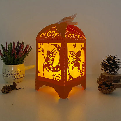 Fairy - 3D Paper Lantern File 3  - Cricut File  - VEKTOR KRAFT