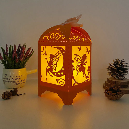 Fairy - 3D Paper Lantern File 3  - Cricut File  - VEKTOR KRAFT