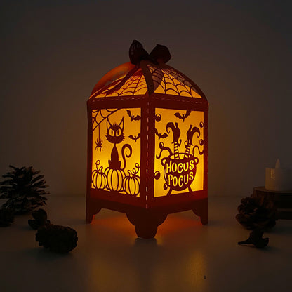 Halloween 1 - 3D Paper Lantern File 3  - Cricut File  - VEKTOR KRAFT