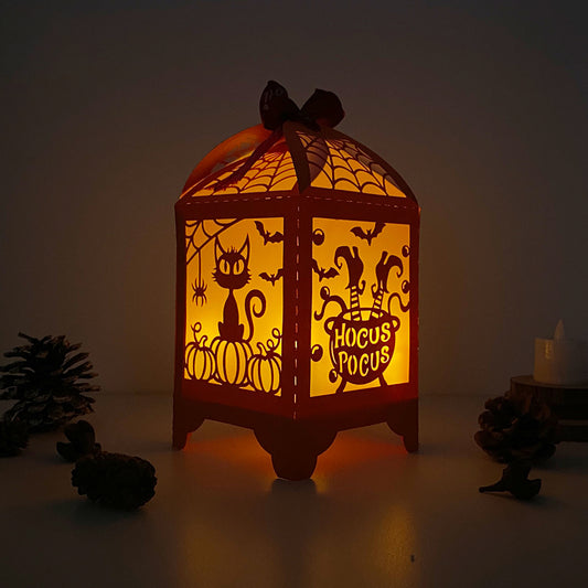 Halloween 2 - 3D Paper Lantern File 3  - Cricut File  - VEKTOR KRAFT