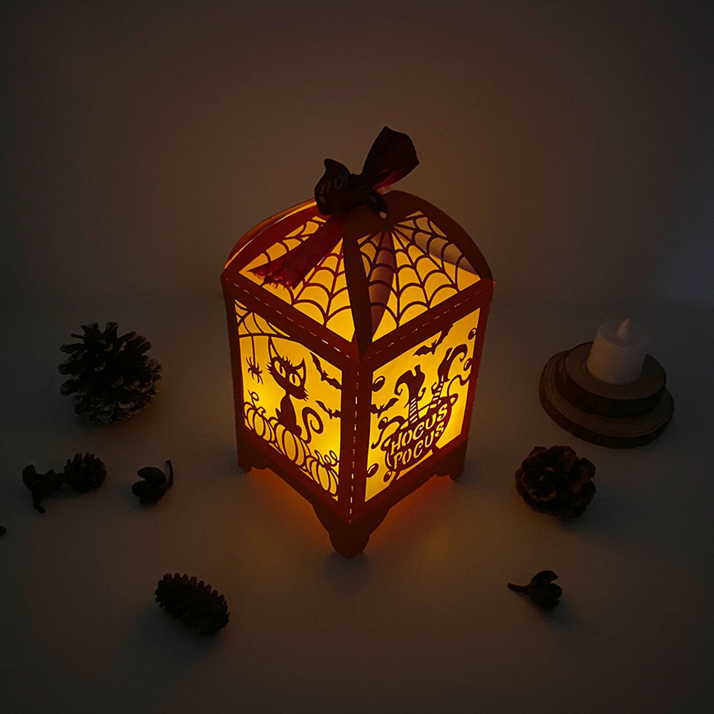 Halloween 1 - 3D Paper Lantern File 3  - Cricut File  - VEKTOR KRAFT
