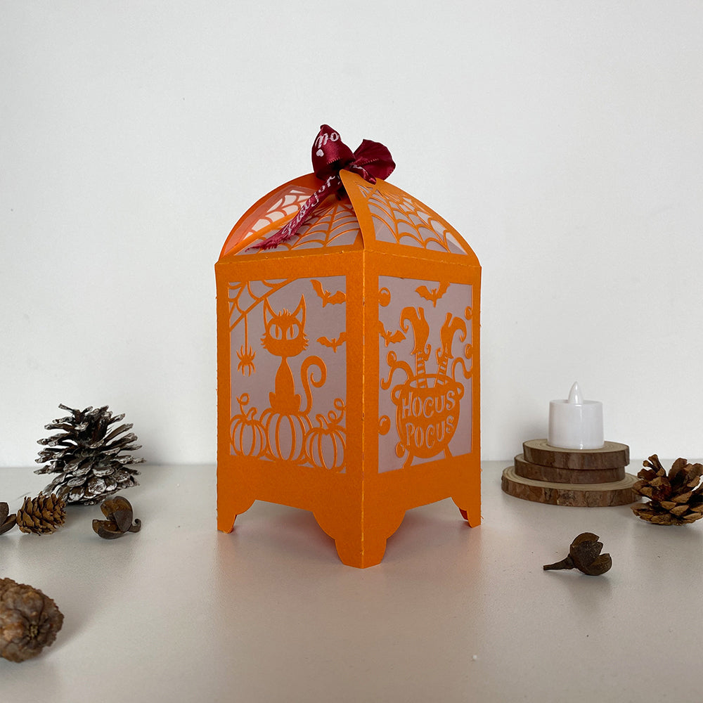 Halloween 1 - 3D Paper Lantern File 3  - Cricut File  - VEKTOR KRAFT