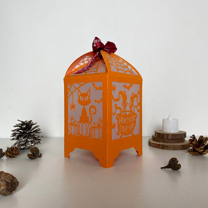 Halloween 1 - 3D Paper Lantern File 3  - Cricut File  - VEKTOR KRAFT