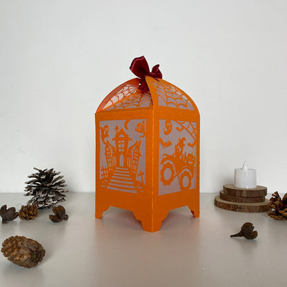 Halloween 1 - 3D Paper Lantern File 3  - Cricut File  - VEKTOR KRAFT
