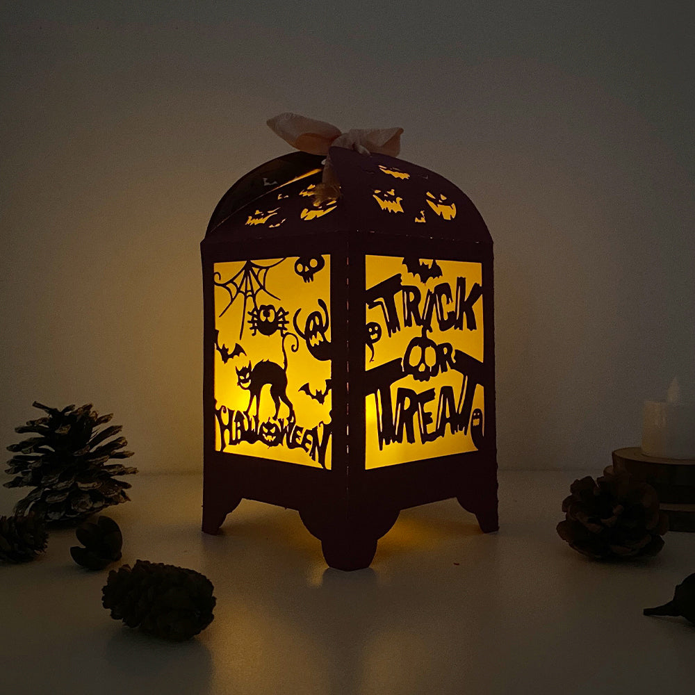 Halloween 3 - 3D Paper Lantern File 3  - Cricut File  - VEKTOR KRAFT