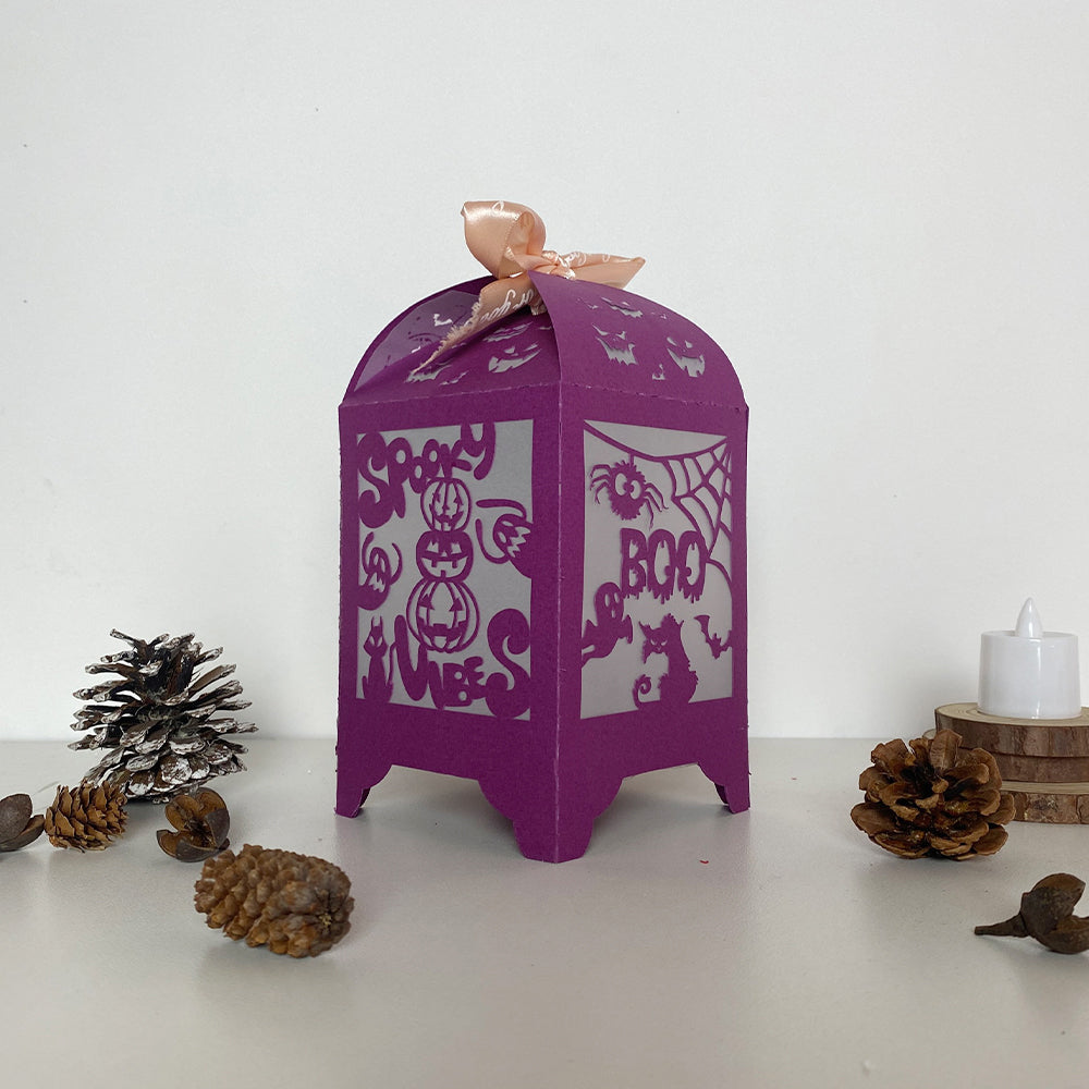 Halloween 3 - 3D Paper Lantern File 3  - Cricut File  - VEKTOR KRAFT