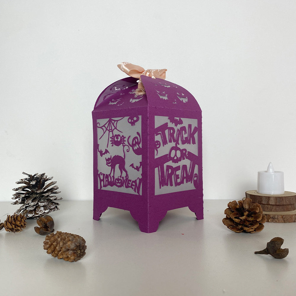 Halloween 3 - 3D Paper Lantern File 3  - Cricut File  - VEKTOR KRAFT