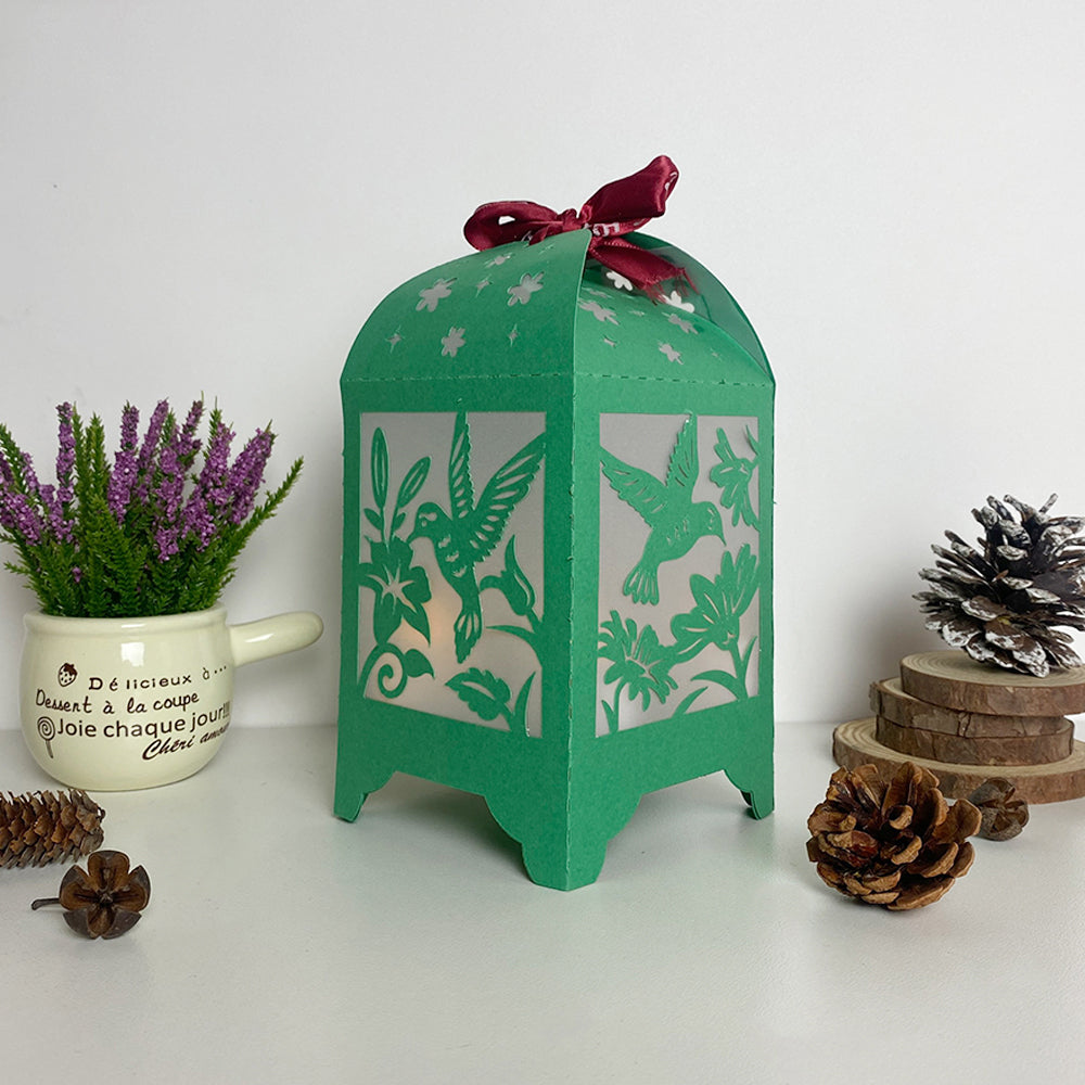 Hummingbird - 3D Paper Lantern File 3  - Cricut File  - VEKTOR KRAFT