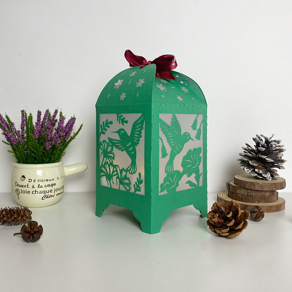 Hummingbird - 3D Paper Lantern File 3  - Cricut File  - VEKTOR KRAFT