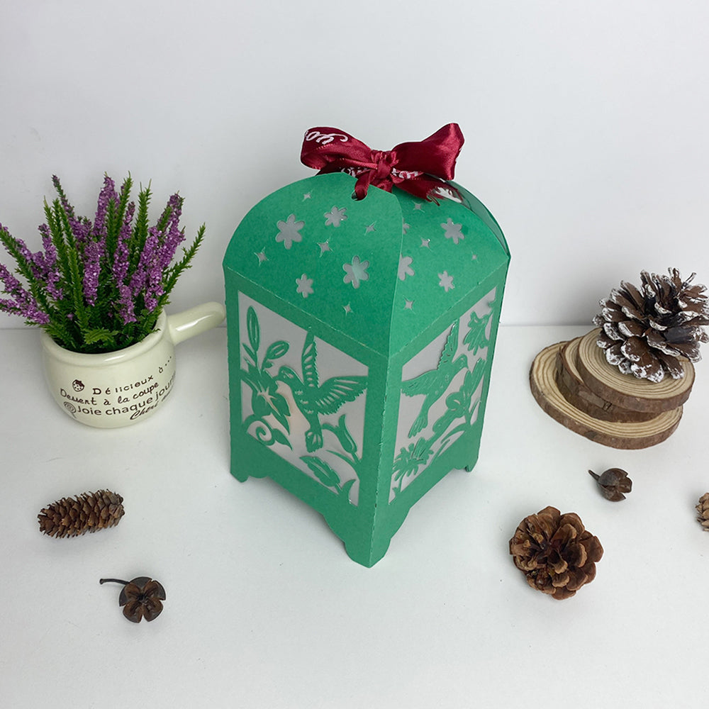 Hummingbird - 3D Paper Lantern File 3  - Cricut File  - VEKTOR KRAFT
