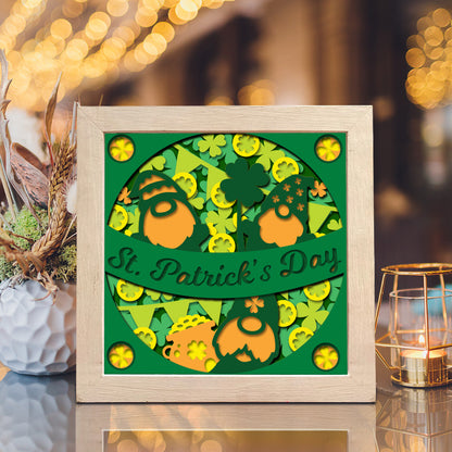 Patrick Day 3 – 3D Shadow Box SVG File for Cricut & Silhouette